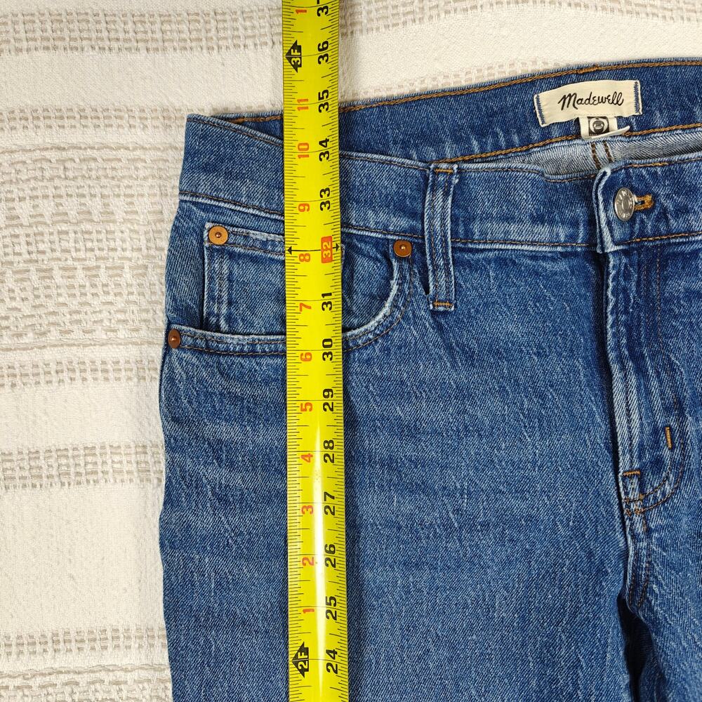 Madewell Low Rise Perfect Vintage Medium Wash Jeans Size 30 - Picture 9 of 9